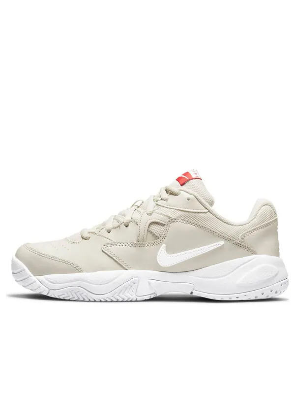 Кроссовки court lite 2 'light bone lobster' Nike — изображение 1 из 4, бежевый
