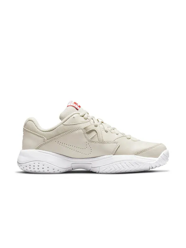 Кроссовки court lite 2 'light bone lobster' Nike — изображение 2 из 4, бежевый