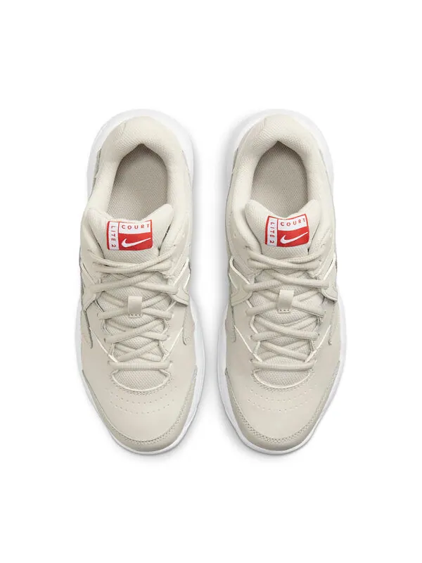 Кроссовки court lite 2 'light bone lobster' Nike — изображение 4 из 4, бежевый