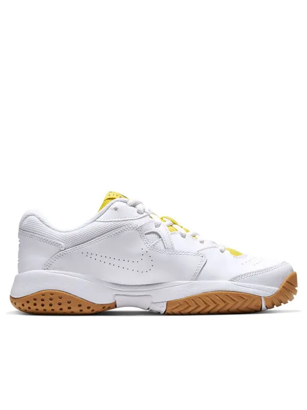 Кроссовки court lite 2 hard court 'white yellow blue' Nike — изображение 2 из 4, белый/желтый/синий