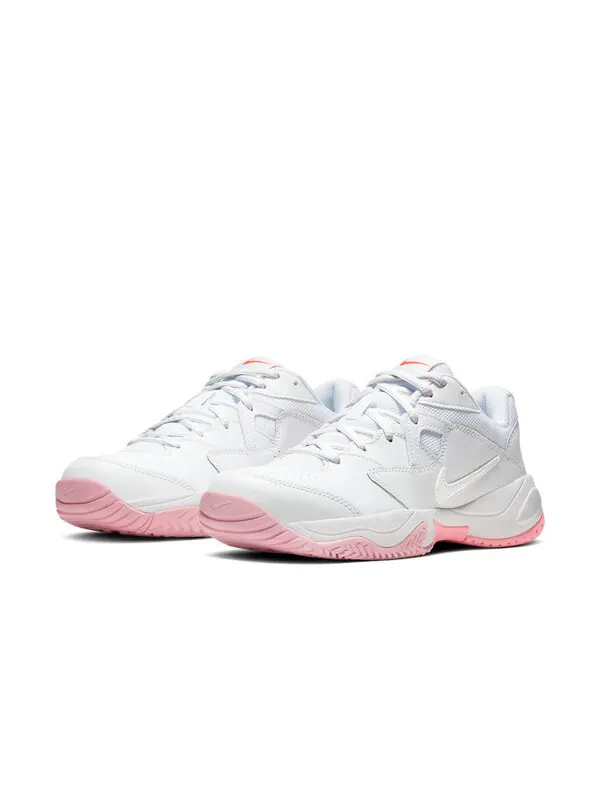 Кроссовки court lite 2 'white sunset pulse' Nike — изображение 3 из 4, белый/розовый