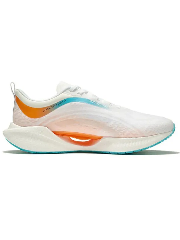 Кроссовки супер легкие xix Li-Ning — изображение 2 из 4, белый/оранжевый