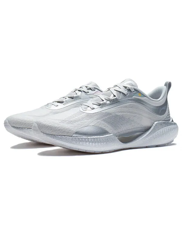Кроссовки супер легкие xix Li-Ning — изображение 3 из 4, серебристый/серый/белый