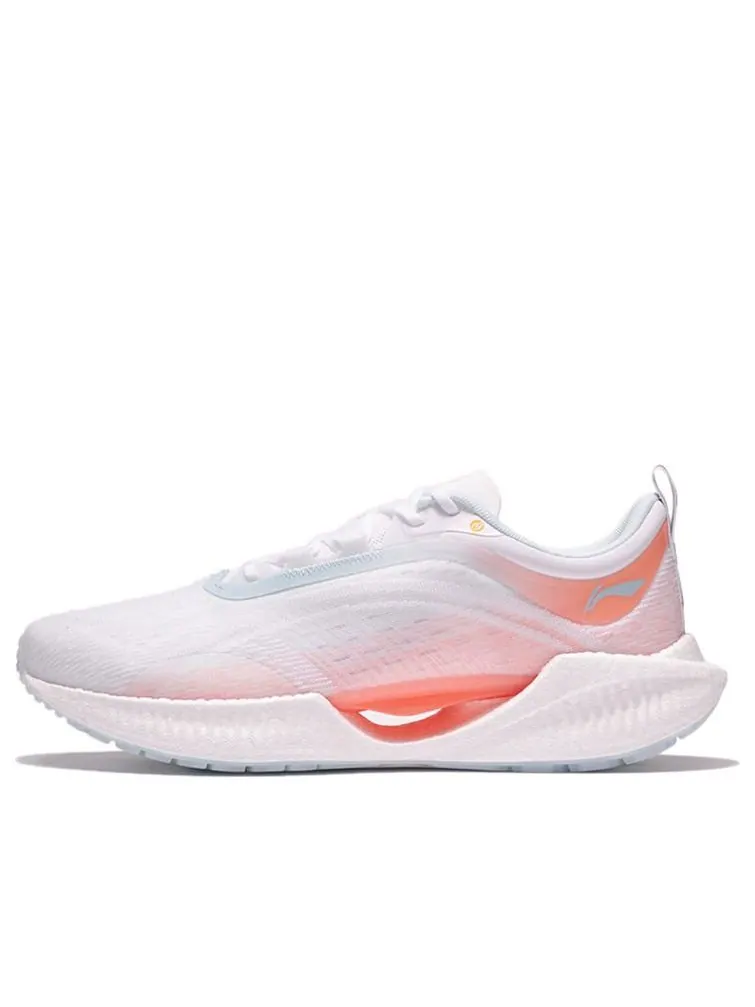 Беговые кроссовки (WMNS) Li-Ning Super Light XIX 'White Neon Pink' — изображение 1 из 5, белый