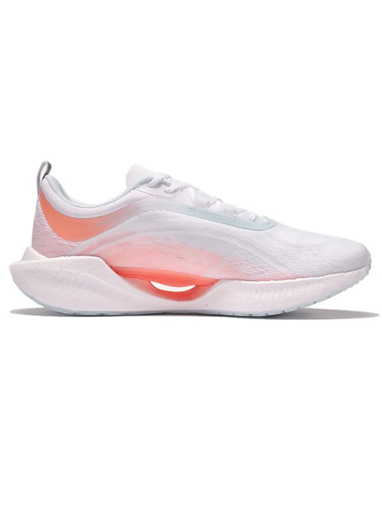 Беговые кроссовки (WMNS) Li-Ning Super Light XIX 'White Neon Pink' — изображение 2 из 5, белый