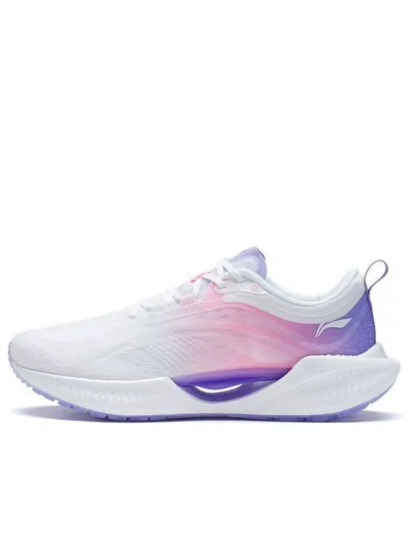 Кроссовки супер легкие xix Li-Ning — изображение 1 из 4, белый/фиолетовый/розовый