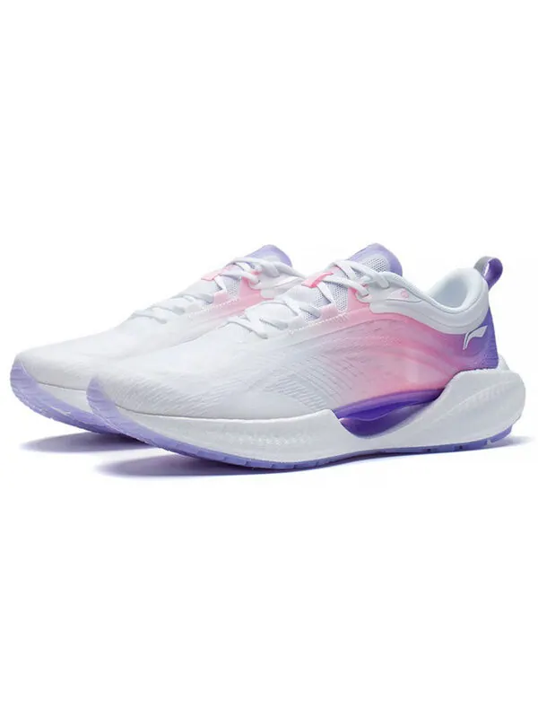 Кроссовки супер легкие xix Li-Ning — изображение 3 из 4, белый/фиолетовый/розовый