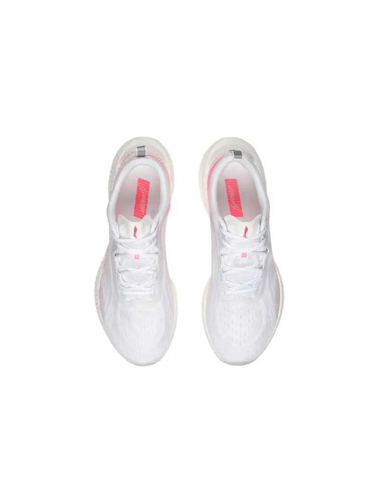 Беговые кроссовки (WMNS) Li-Ning Super Light XIX 'White Pink' — изображение 4 из 7
