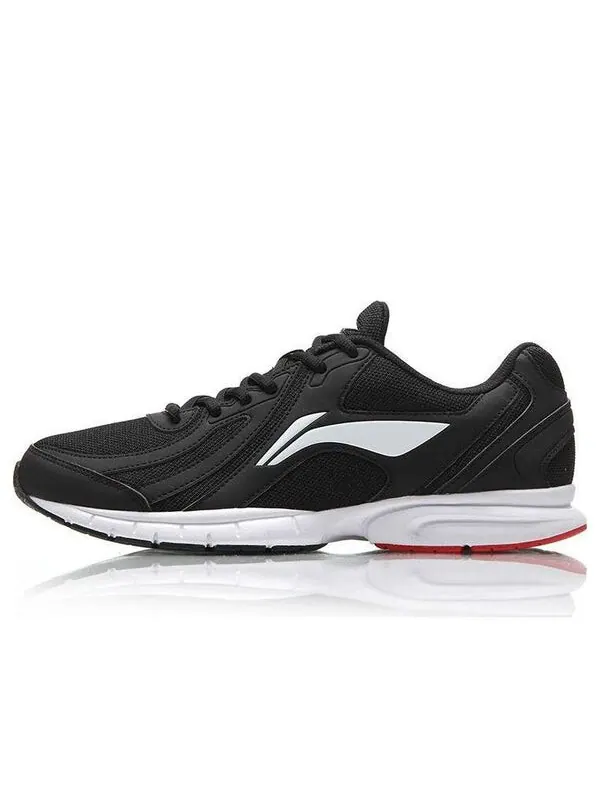 Кроссовки цельные легкие кроссовки для бега Li-Ning — изображение 1 из 4, черный/белый/красный