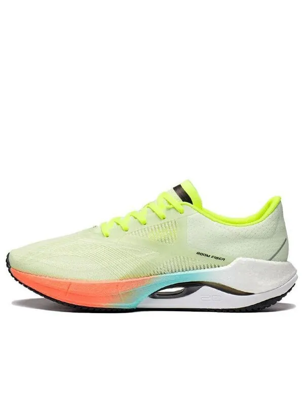 Кроссовки супер легкие xx Li-Ning — изображение 1 из 4, зеленый/белый/оранжевый