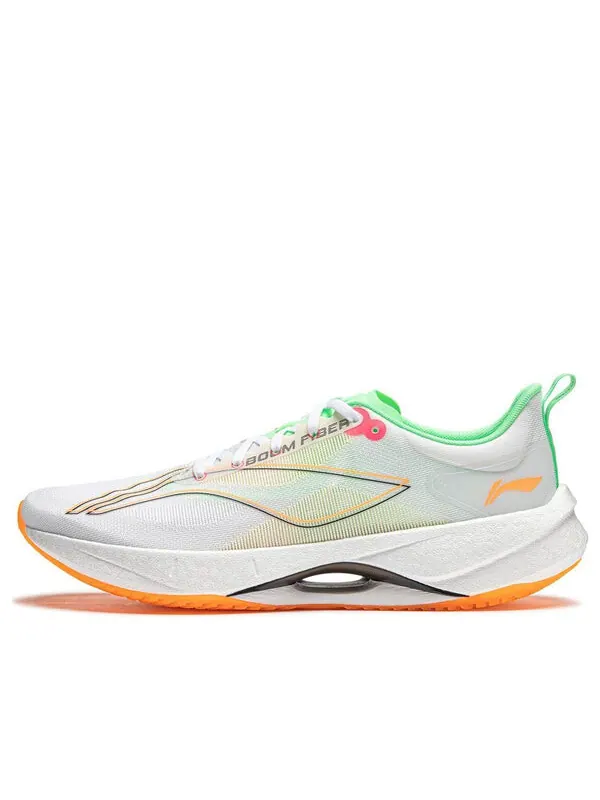 Кроссовки суперлегкие 21 Li-Ning — изображение 1 из 4, белый/зеленый/оранжевый