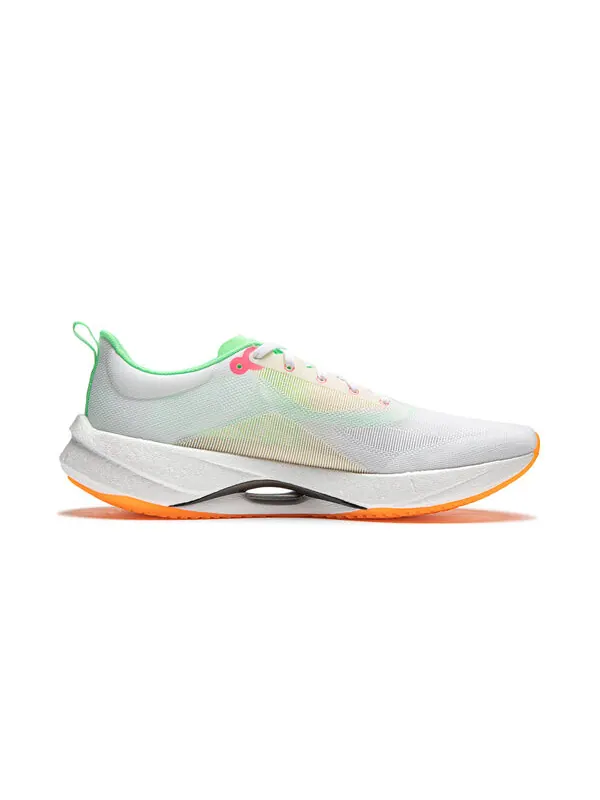 Кроссовки суперлегкие 21 Li-Ning — изображение 2 из 4, белый/зеленый/оранжевый