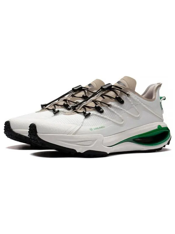 Кроссовки yijie походные туфли Li-Ning — изображение 3 из 4, белый/бежевый/зеленый