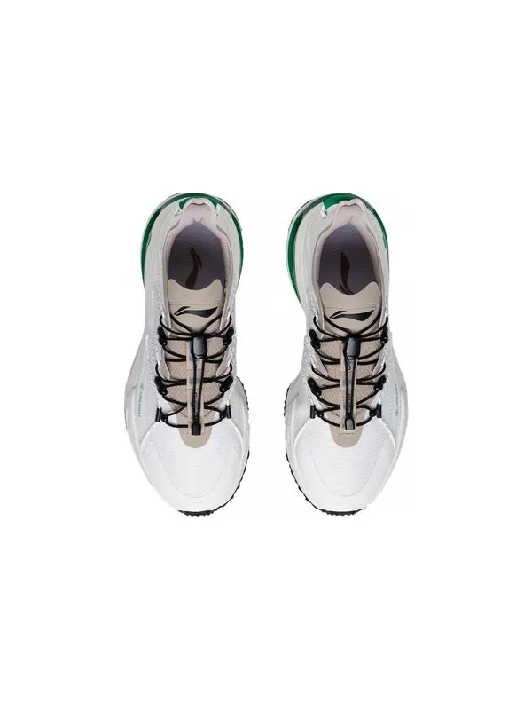 Кроссовки yijie походные туфли Li-Ning — изображение 4 из 4, белый/бежевый/зеленый