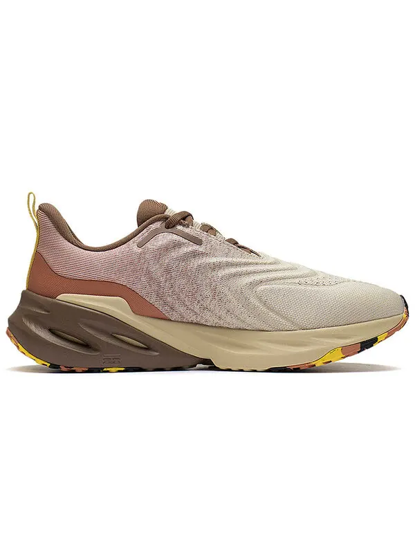 Кроссовки eazgo Li-Ning — изображение 2 из 4, серый/коричневый/желтый