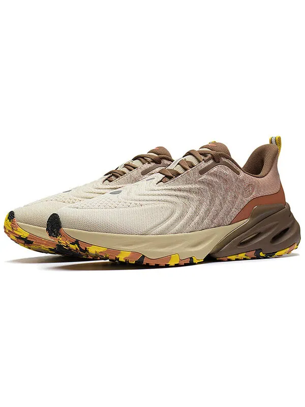 Кроссовки eazgo Li-Ning — изображение 3 из 4, серый/коричневый/желтый