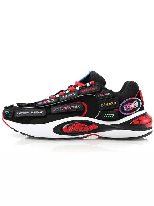 Кроссовки v8 x edg Li-Ning — изображение 2 из 4, черный/красный