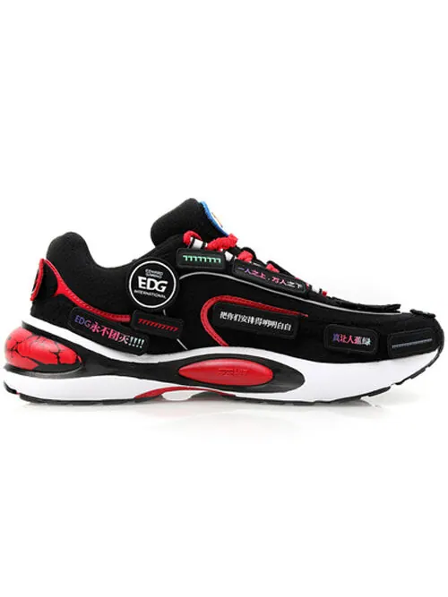 Кроссовки v8 x edg Li-Ning — изображение 3 из 4, черный/красный