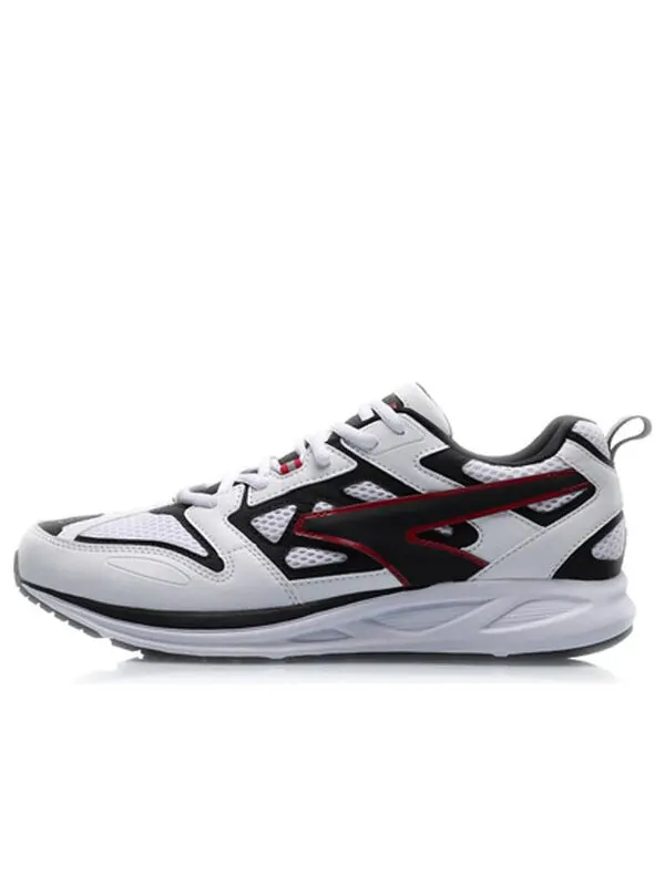 Кроссовки Li-Ning Running Low 'White Black' — изображение 1 из 4, белый/черный