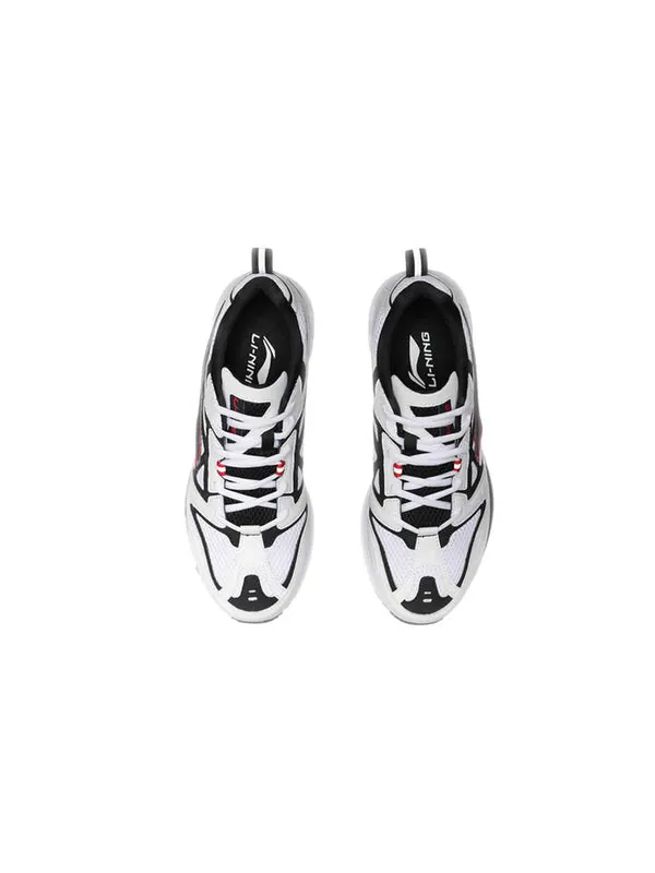 Кроссовки Li-Ning Running Low 'White Black' — изображение 4 из 4, белый/черный