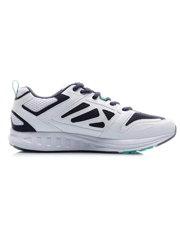 Кроссовки Li-Ning Running Low 'White Black' — изображение 2 из 4, белый, зеленый