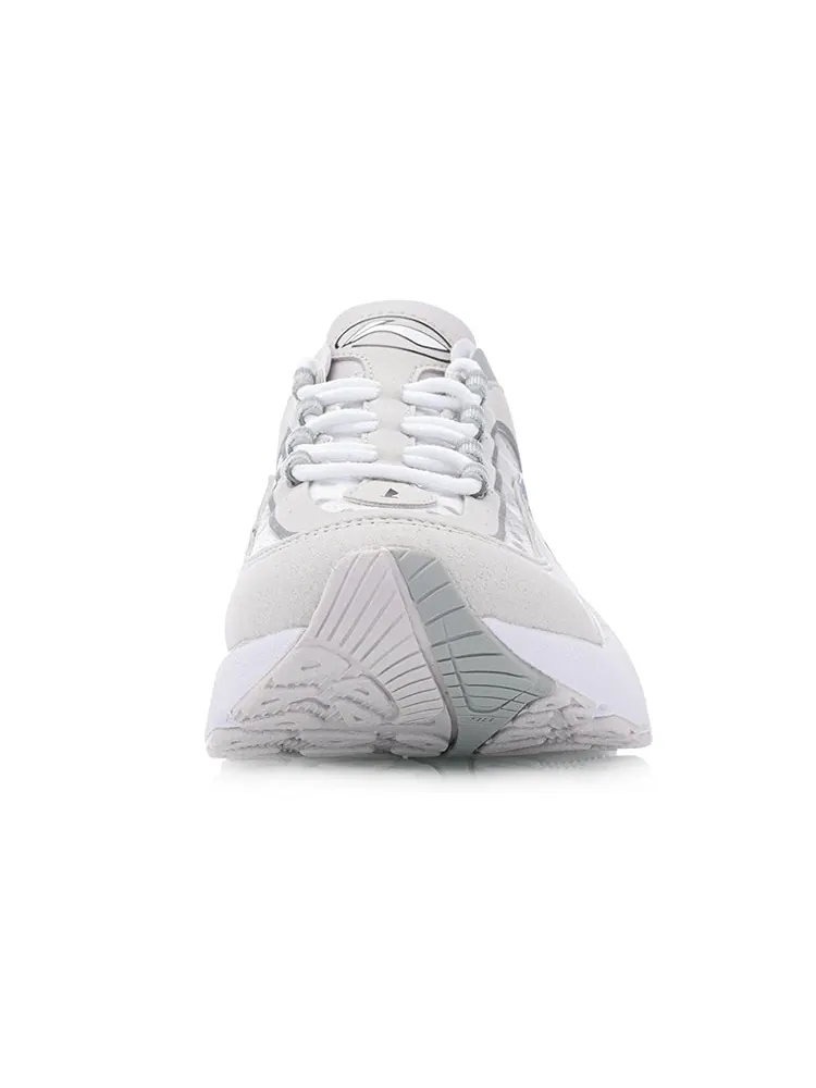 Беговые кроссовки (WMNS) Li-Ning V8 'Light Grey Pink' — изображение 5 из 7, серый