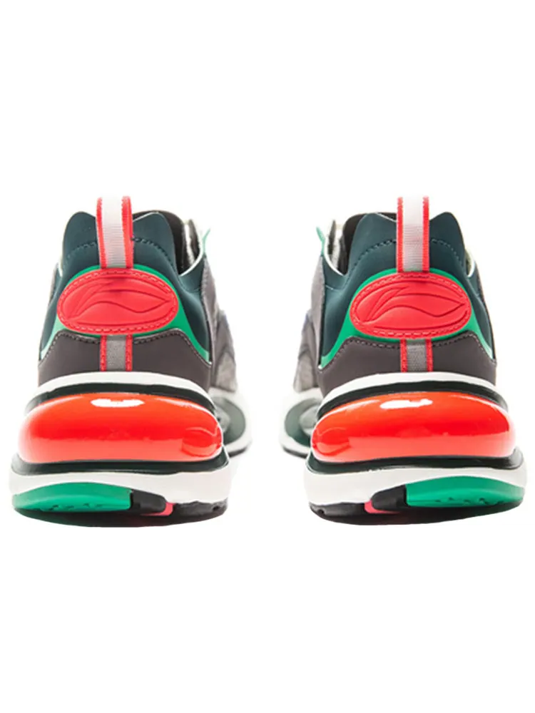 Беговые кроссовки (WMNS) Li-Ning V8 'Grey Red Green' — изображение 4 из 5, коричневый
