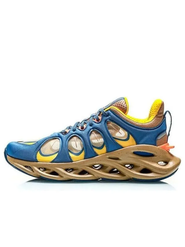 Кроссовки дуговые Li-Ning — изображение 1 из 4, синий, оранжевый, желтый