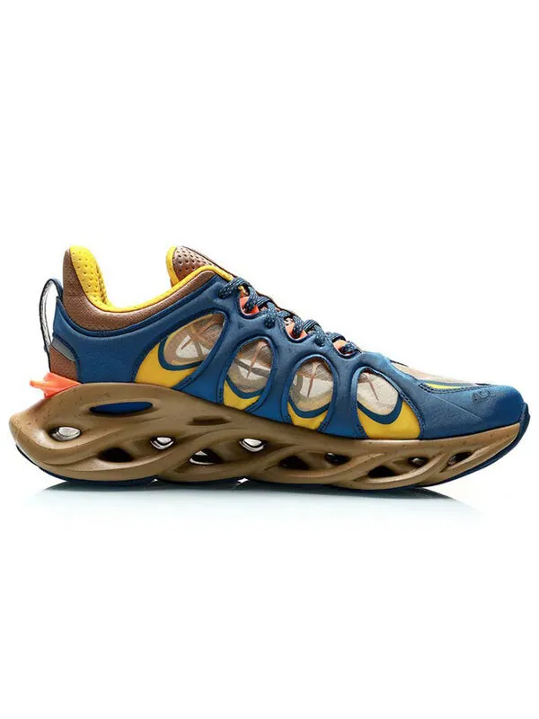 Кроссовки дуговые Li-Ning — изображение 2 из 4, синий, оранжевый, желтый