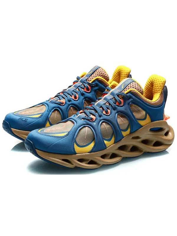 Кроссовки дуговые Li-Ning — изображение 3 из 4, синий, оранжевый, желтый