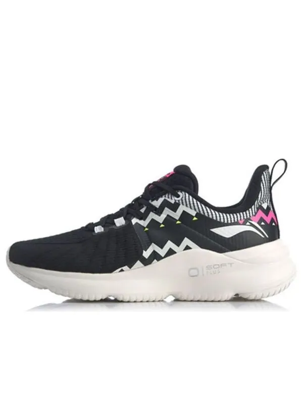 Кроссовки мягкие плюс Li-Ning — изображение 1 из 4, черный/белый