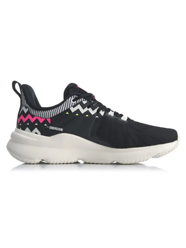 Кроссовки мягкие плюс Li-Ning — изображение 2 из 4, черный/белый