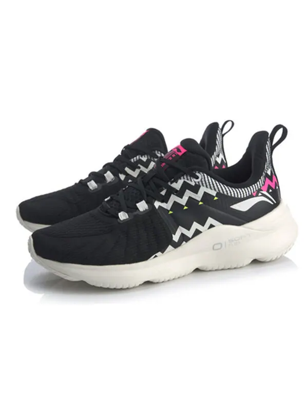 Кроссовки мягкие плюс Li-Ning — изображение 3 из 4, черный/белый