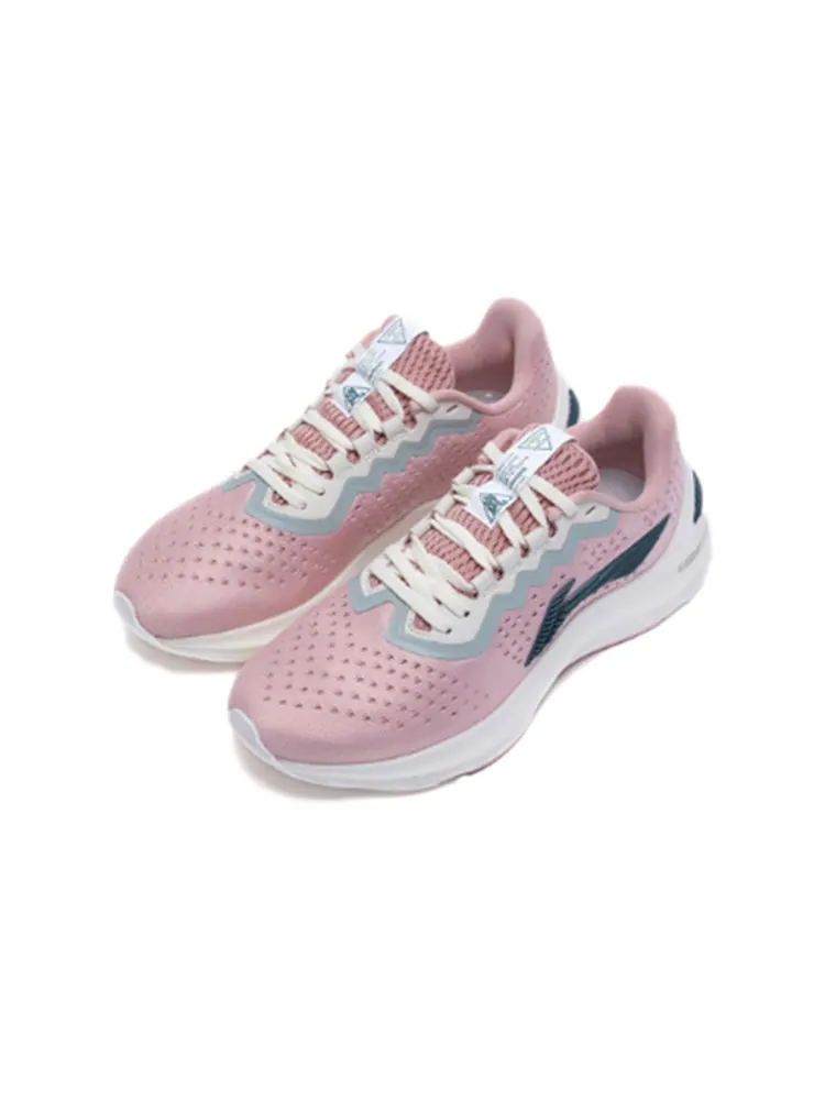 Беговые кроссовки (WMNS) Li-Ning Light Foam Lam No Boundry 'Pink Grey' — изображение 3 из 5, розовый