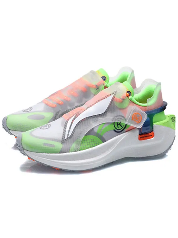 Кроссовки парижская неделя моды windranger Li-Ning — изображение 3 из 4, белый, зеленый