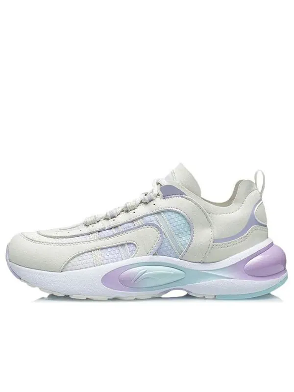 Кроссовки v8 Li-Ning — изображение 1 из 4, серый/фиолетовый/синий