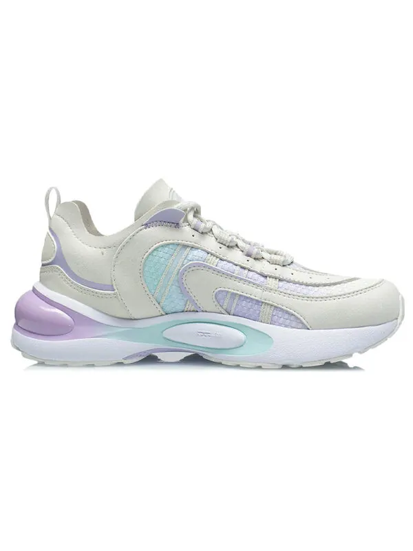 Кроссовки v8 Li-Ning — изображение 2 из 4, серый/фиолетовый/синий