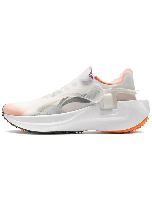 Кроссовки Wind Ranger x Soulland Li-Ning — изображение 2 из 4, белый/оранжевый