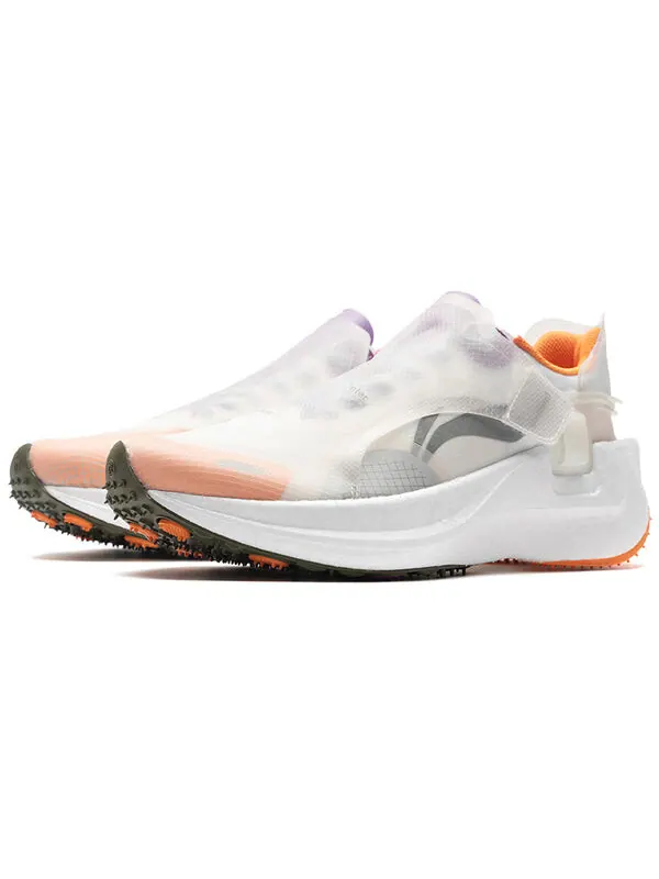 Кроссовки Wind Ranger x Soulland Li-Ning — изображение 4 из 4, белый/оранжевый