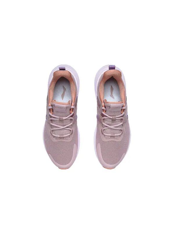 Кроссовки мягкие плюс Li-Ning — изображение 4 из 4, белый/фиолетовый