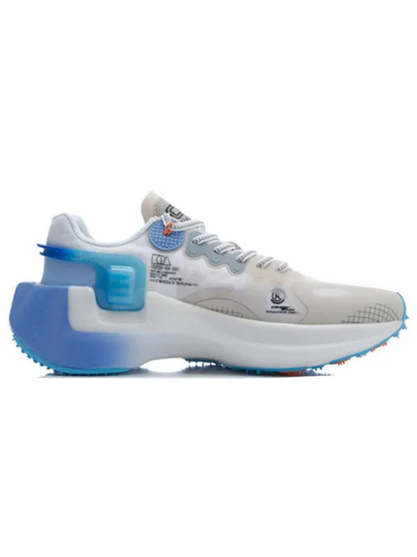 Кроссовки Wind Ranger Essential Li-Ning — изображение 2 из 4, синий/белый/оранжевый