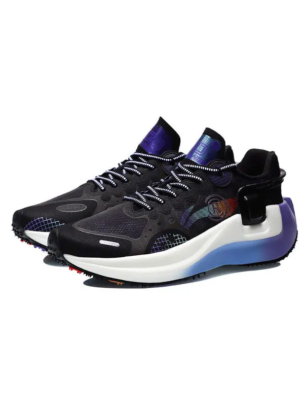 Кроссовки Wind Ranger Essential Li-Ning — изображение 3 из 4, черный/фиолетовый/белый
