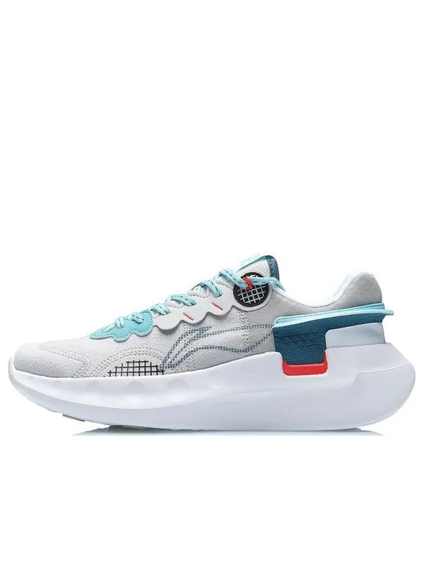 Кроссовки счастливые Li-Ning — изображение 1 из 4, серый/синий