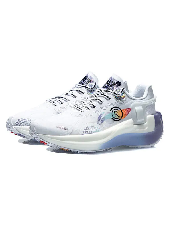 Кроссовки ветрозащитный диапазон необходимый Li-Ning — изображение 3 из 4, белый/фиолетовый/синий