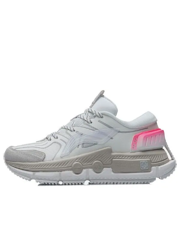 Кроссовки солнцезащитные незаменимые Li-Ning — изображение 1 из 4, белый/серый/розовый