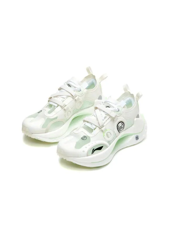 Кроссовки crc x парижская неделя моды Li-Ning — изображение 2 из 4, белый/зеленый
