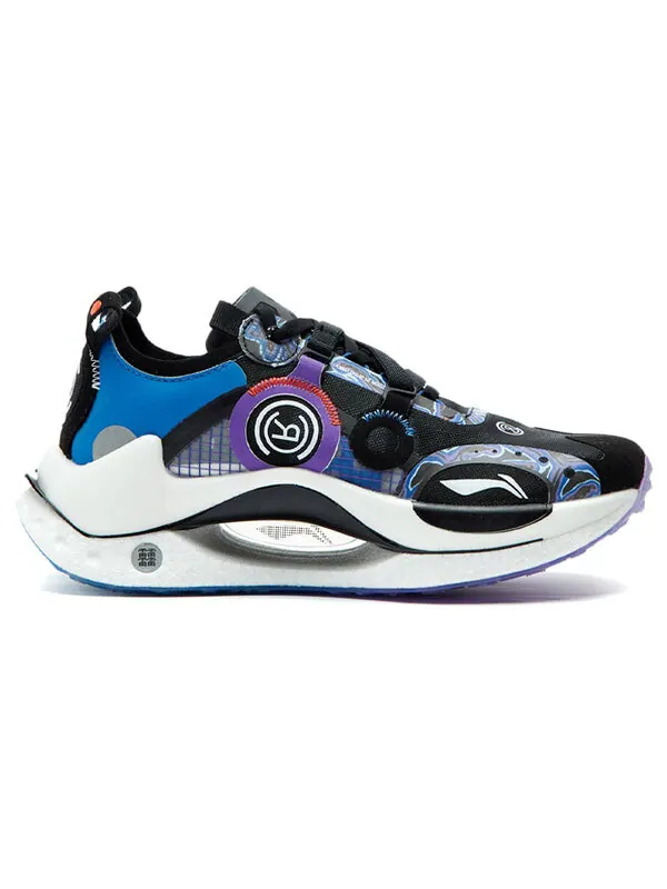 Кроссовки crc Li-Ning — изображение 2 из 4, синий/черный/фиолетовый