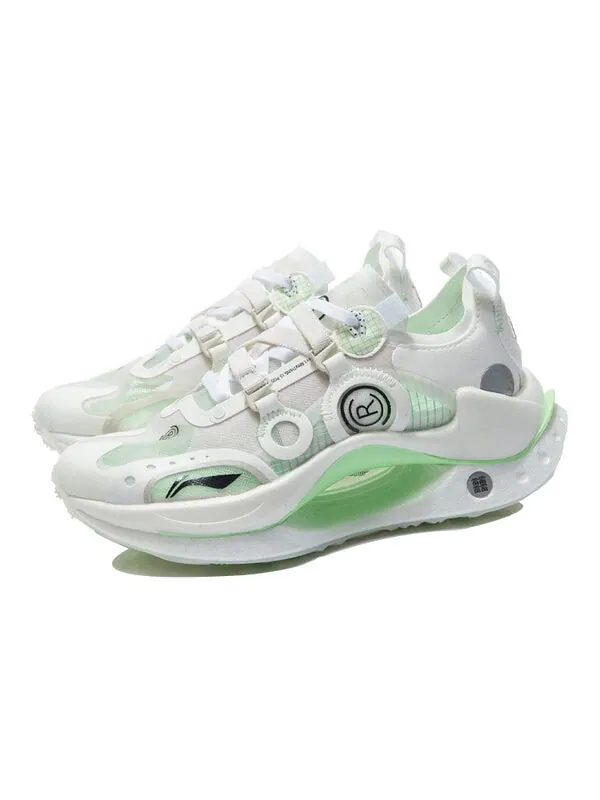 Кроссовки shadow crc низкие Li-Ning — изображение 3 из 4, белый/серый/зеленый