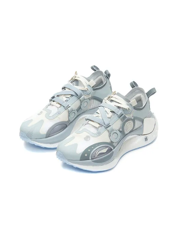 Кроссовки shadow crc low парижская неделя моды Li-Ning — изображение 2 из 4, серый/зеленый/белый