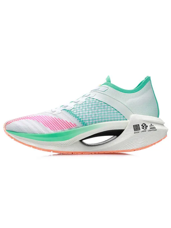 Кроссовки необходимы Li-Ning — изображение 2 из 4, белый/зеленый/розовый